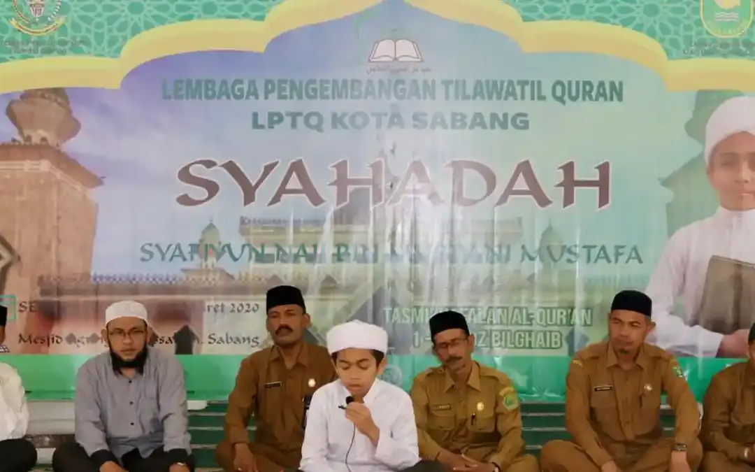 Syafiyun Naji Hafiz Termuda dari Kota Sabang